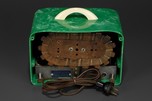 Stunning General Television Radio in Green Swirled Tenite Bakelite